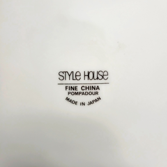 StyleHouse Pompadour Fine China 11 piece set - Picture 13 of 13